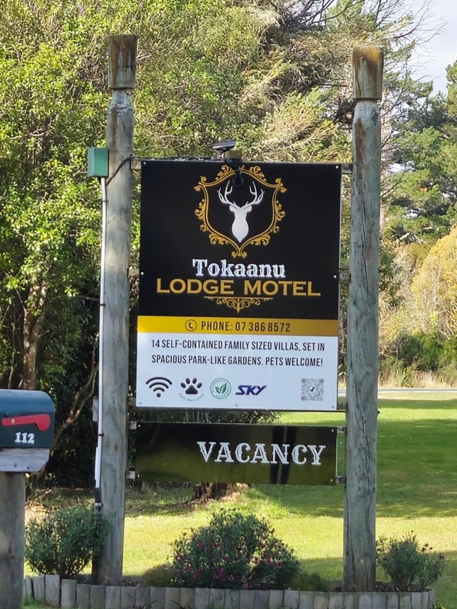 טוראנגי Tokaanu Lodge Motel מראה חיצוני תמונה